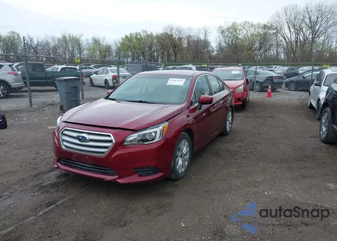 2015 Subaru Legacy 2.5I Premium из США, поврежденный, VIN 4S3BNBE69F3003702